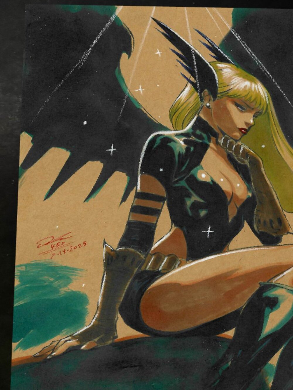 Magik X-Men Art Print Signed 8.5x11 | Art by Keyeske